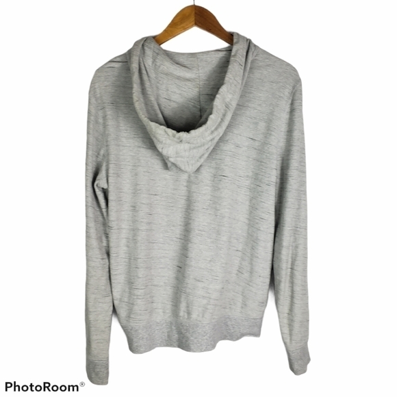Everlane Gray French Terry Full Zip Hoodie Sz S - Picture 2 of 8